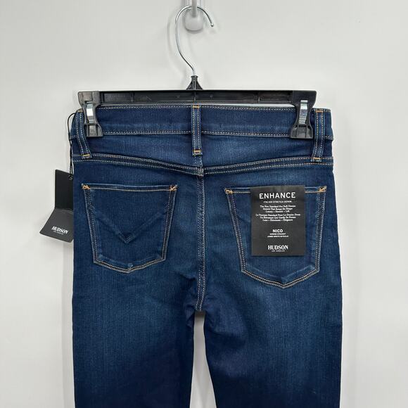 Hudson Jeans Nico Mid-Rise Straight Jean in Requiem / 00 - Picture 11 of 14